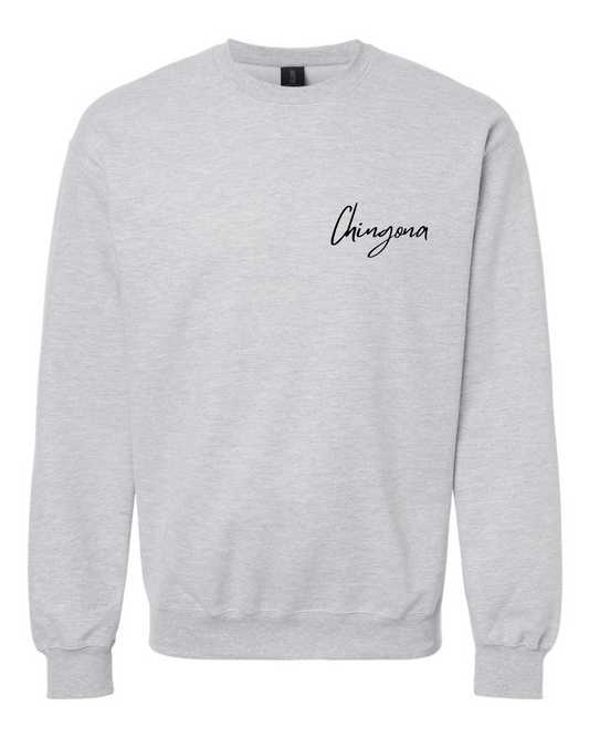 Chingona Minimalist - Crewneck Sweatshirt